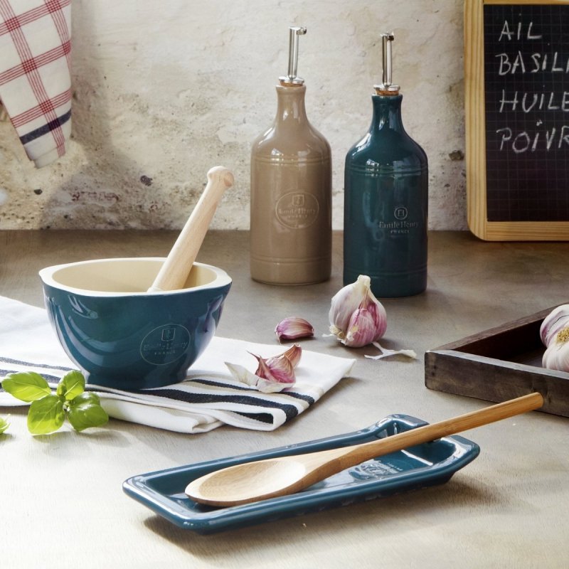 Emile Henry KITCHEN Podstawka pod Łyżkę Kuchenną - Biała