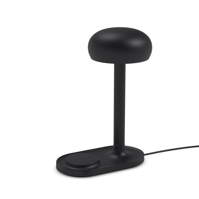 Eva Solo EMENDO Lampa Stołowa z Ładowarką Indukcyjną do Telefonu LED / Czarna