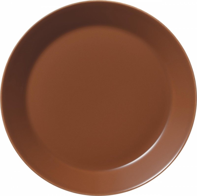 Iittala TEEMA Talerz Płaski 21 cm / Brązowy