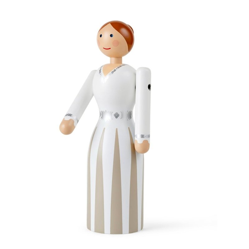 Kay Bojesen BRIDE Ślubna Figurka Drewniana 17 cm / Pana Młoda
