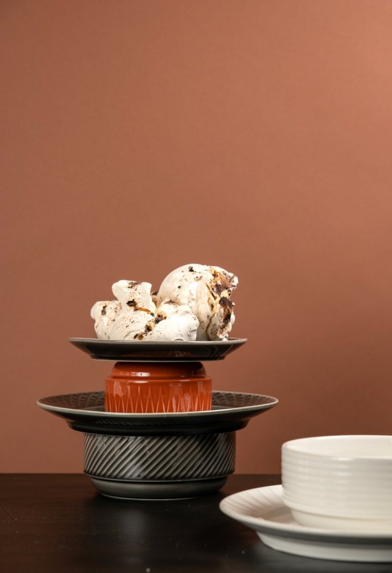 Sagaform COFFEE RETRO Miska 17 cm Szara