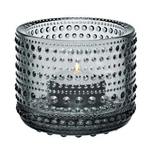 Iittala KASTEHELMI Świecznik Tealight / Ciemnoszary