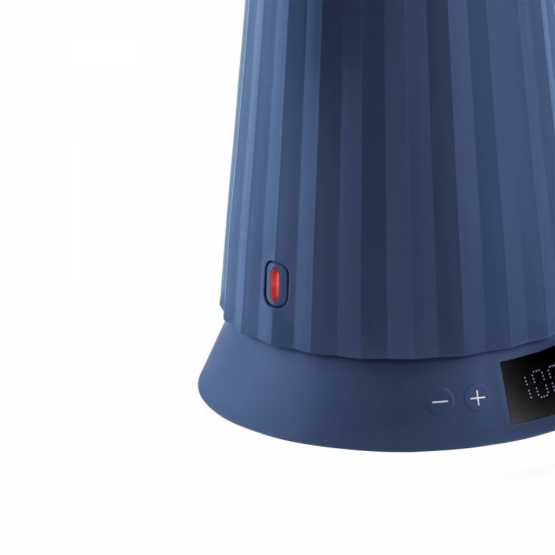 Alessi PLISSE Czajnik Elektryczny 1,7 l z Regulacją Temperatury / Szary