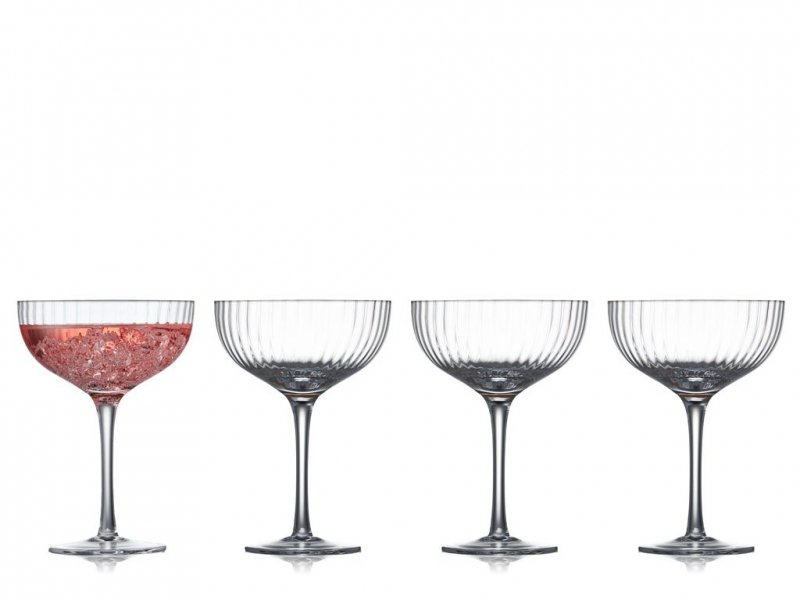 Lyngby Glass PALERMO Kieliszki Koktajlowe lub do Szampana 315 ml 4 Szt.