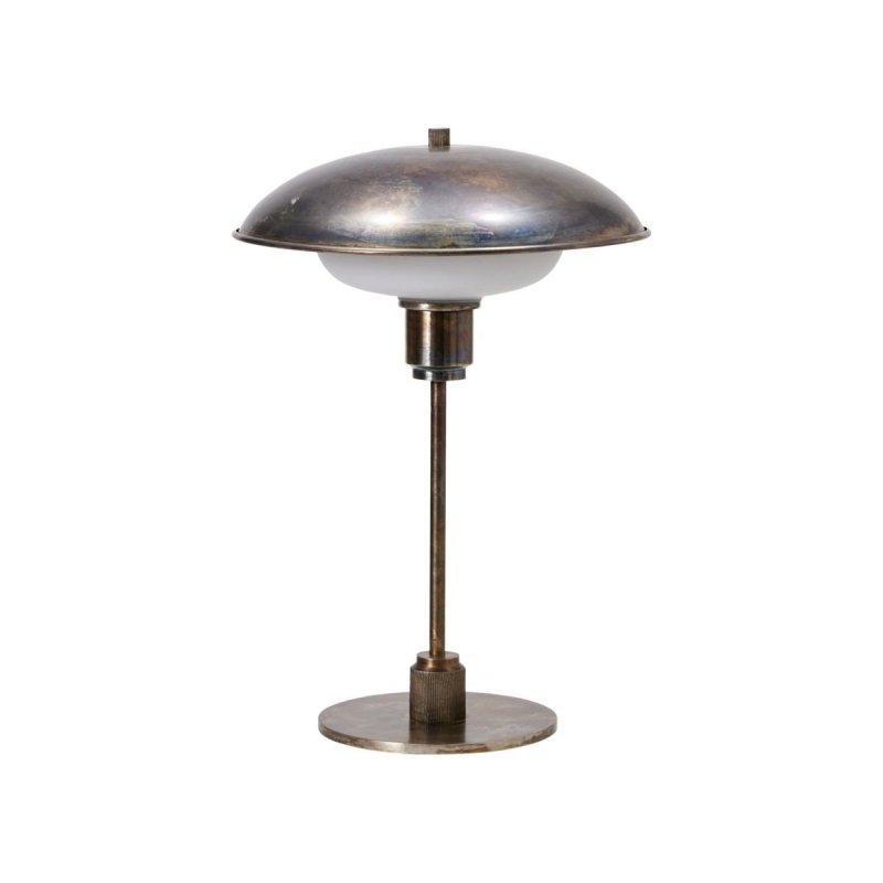 House Doctor BOSTON Lampa Stołowa w Stylu Retro - Brązowa / Postarzony Metal