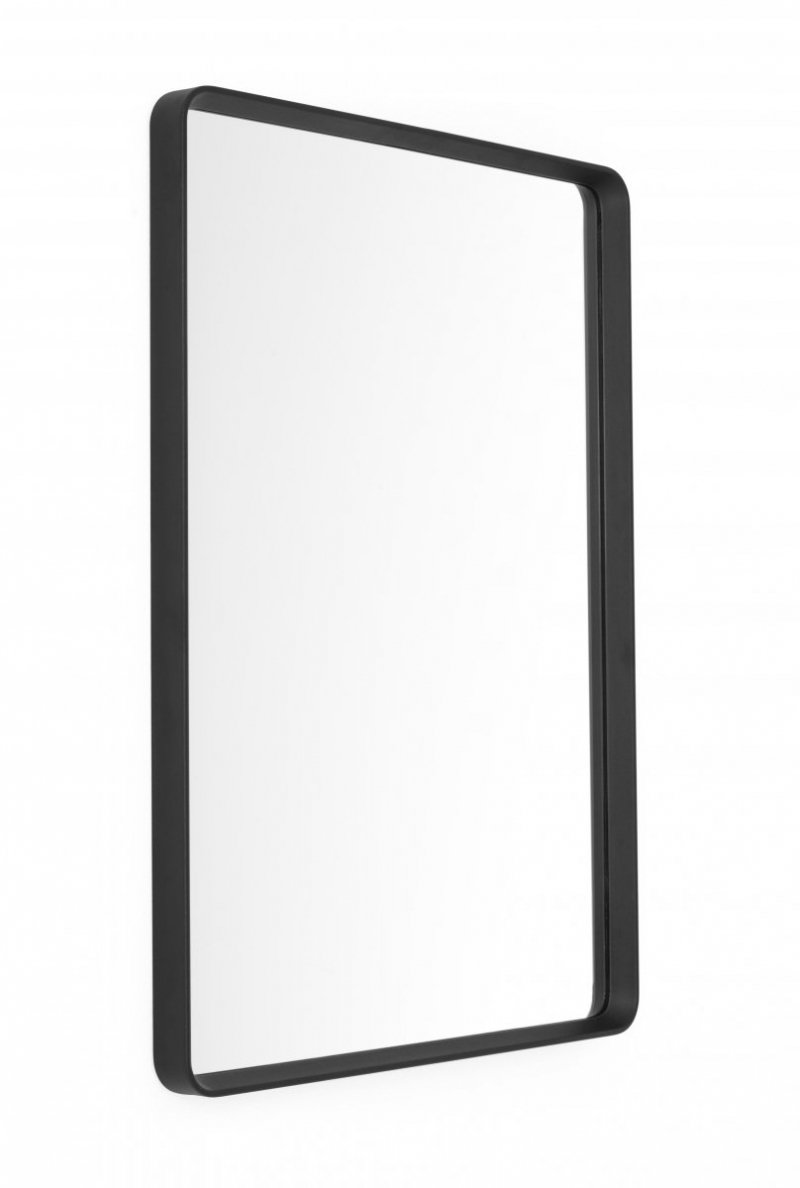 Menu NORM Łazienkowe Lustro Ścienne 70 cm / Czarne