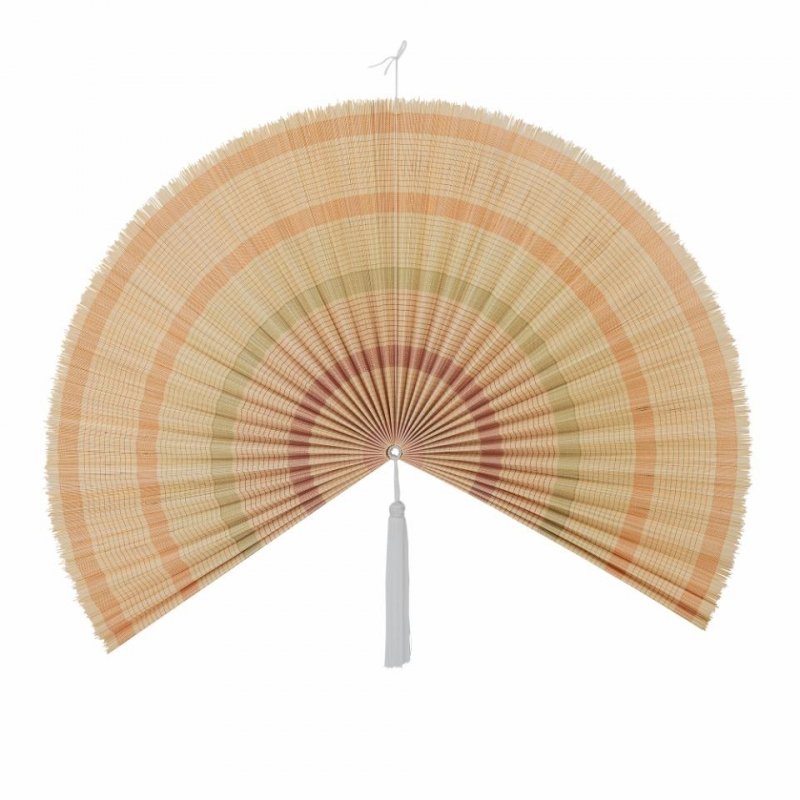 Bloomingville JAIME Dekoracja Ściena 145 cm / Wachlarz Żółty