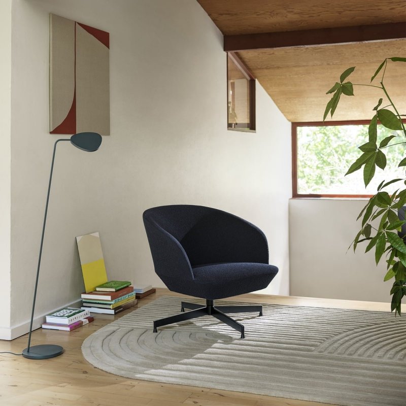 Muuto RELEVO Dywan Wełniany 170x240 cm Ciemnozielony
