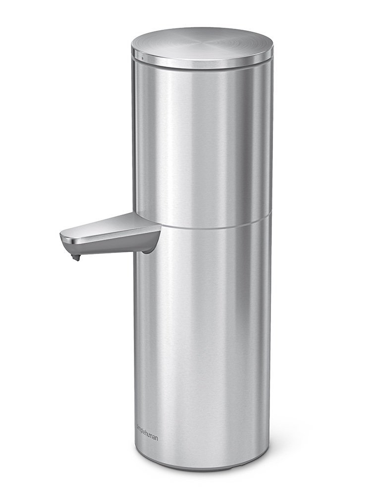 Simplehuman SENSOR Ścienny Stalowy Automatyczny Dozownik do Mydła lub Płynu 946 ml Srebrny Matowy