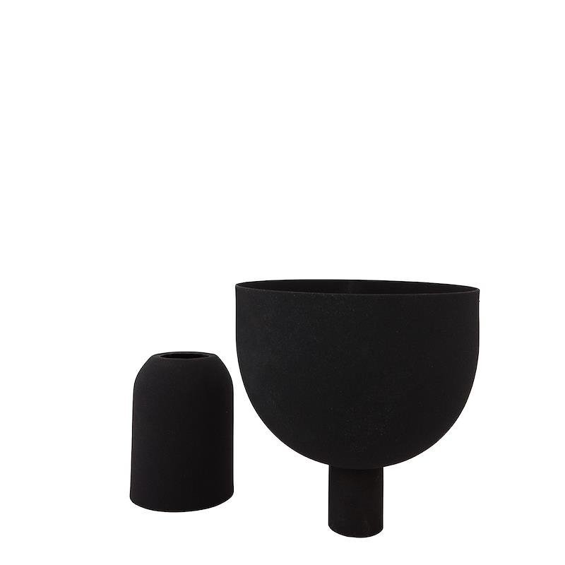 Aytm TORUS Donica do Kwiatów 23 cm Czarna
