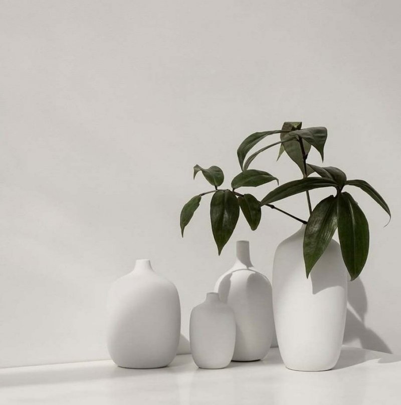 Blomus CEOLA Wazon do Kwiatów 18 cm Biały