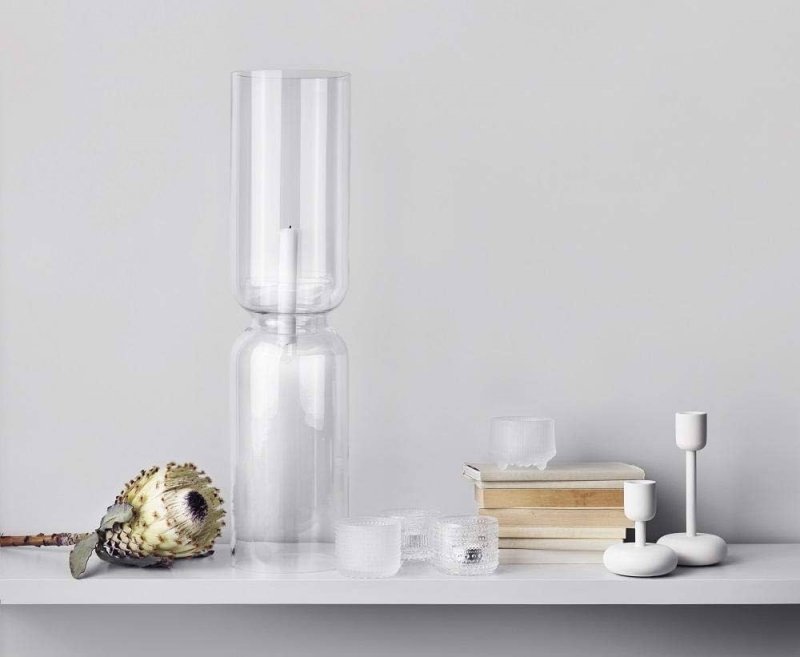 Iittala LANTERN Świecznik 60 cm Przezroczysty