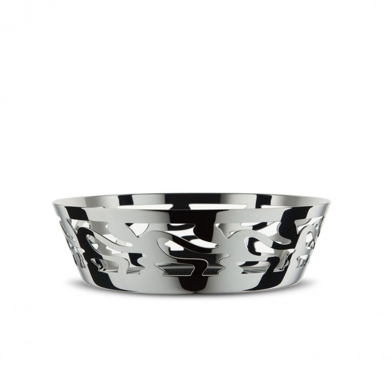 Alessi ETHNO Stalowy Kosz - Misa na Owoce 18 cm 