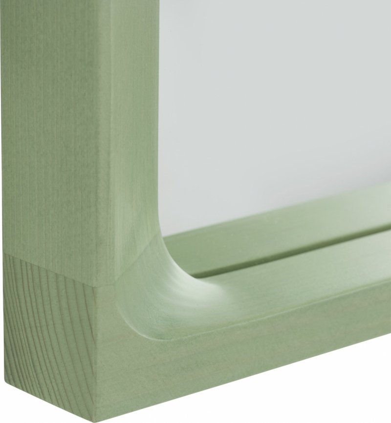 Muuto ARCED Lustro Ścienne 170 cm / Jasnozielone