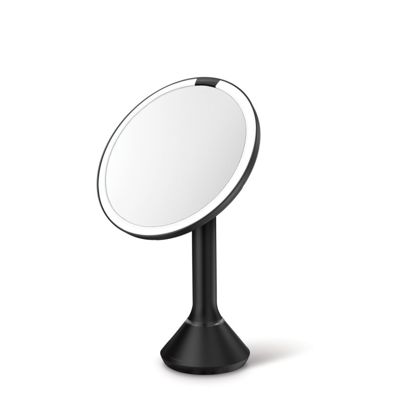 simplehuman SENSOR Lustro Kosmetyczne do Makijażu - Powiększające, z Podświetleniem / Czarny Mat