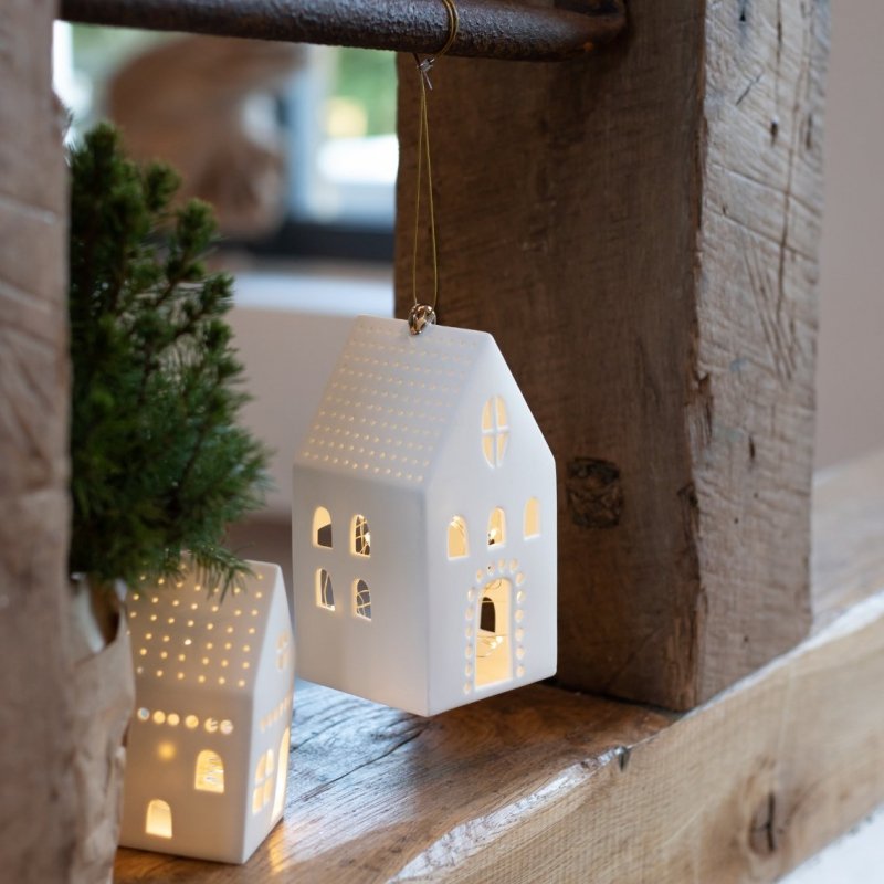 Rader HOME Świecznik - Lampion - Domek - Wiszący 11,5 cm