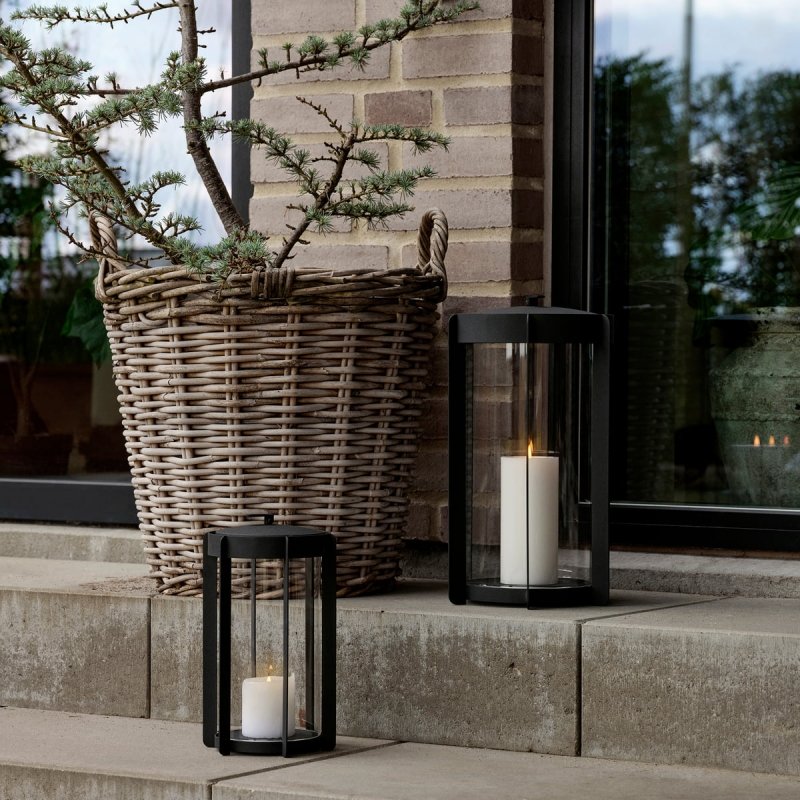 ZONE Denmark FIREFLY Lampion 25 cm / Jasnoszary