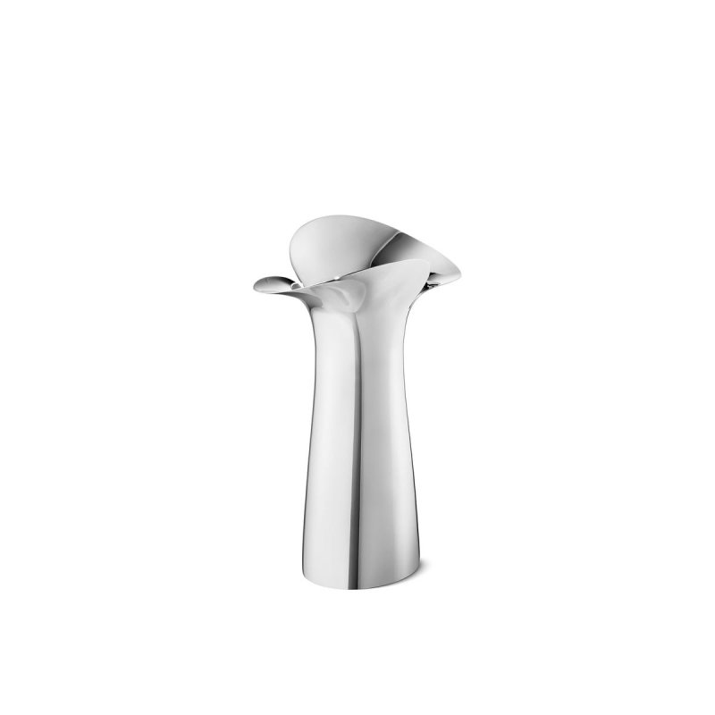 Georg Jensen BLOOM BOTANICA Stalowy Wazon do Kwiatów 15 cm