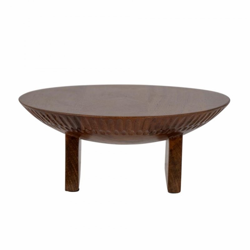 Bloomingville MIHO Taca - Patera do Serwowania Ciasta z Drewna Mango