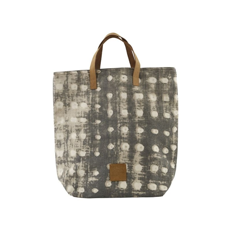 House Doctor DOTS Torba na Zakupy - Szara