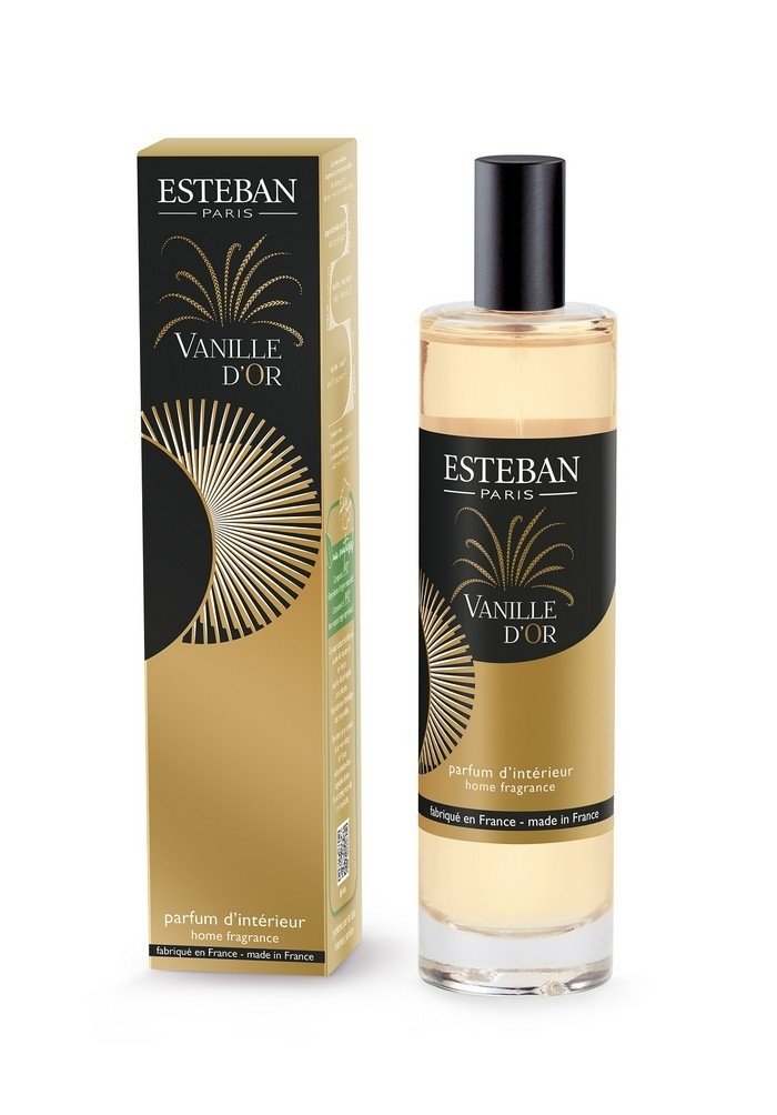 Esteban PARIS Spray Zapachowy do Wnętrz 75 ml / Zapach Vanille d'Or