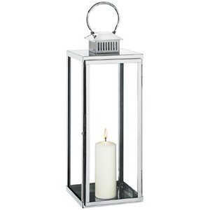 Cilio TORRE Lampion 63 cm Srebrny