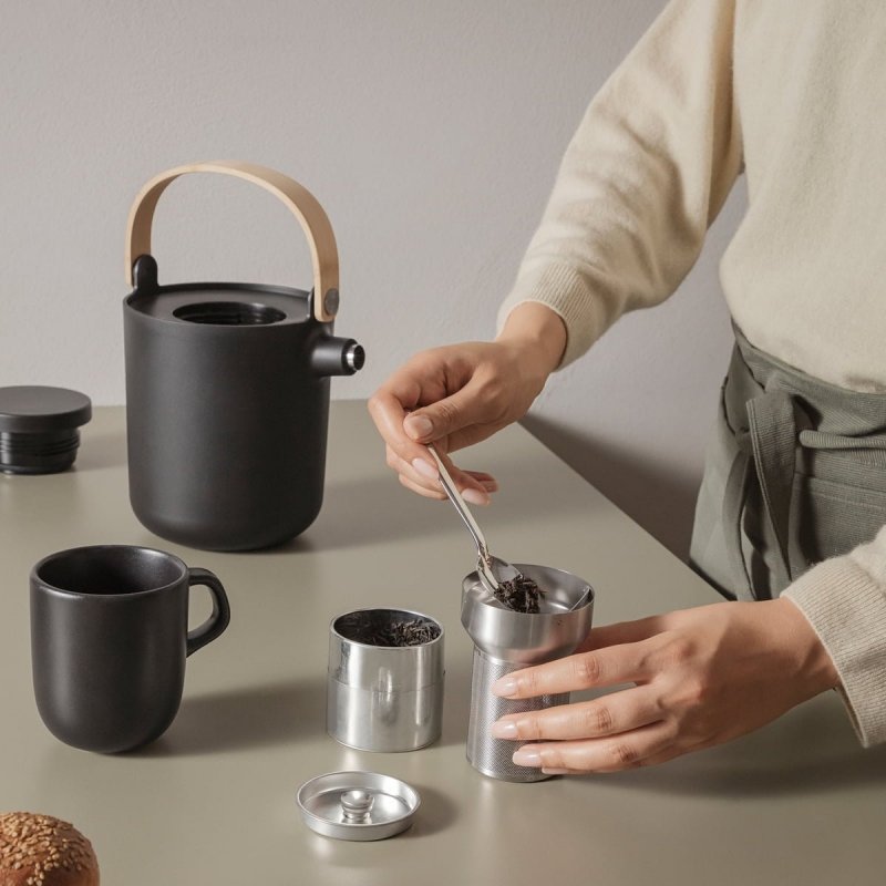 Eva Solo NORDIC KITCHEN Dzbanek Termiczny do Herbaty - Czarny