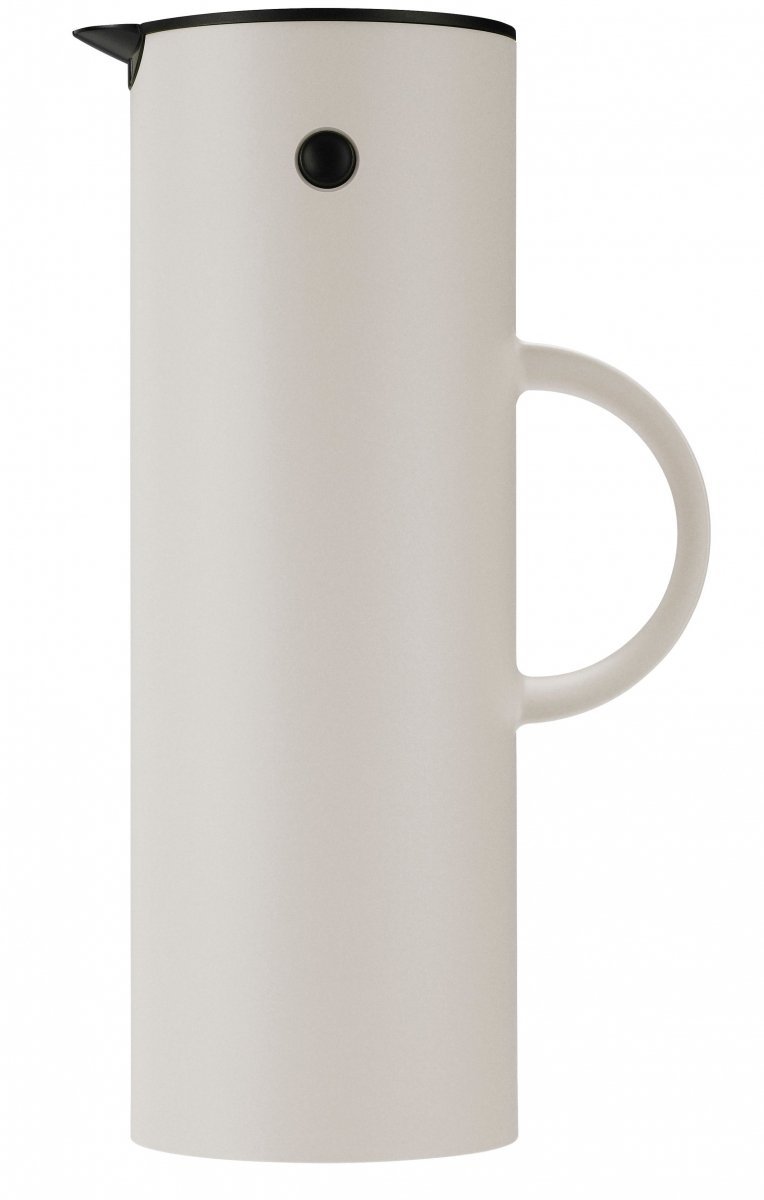 Stelton EM77 Termos Stołowy - Dzbanek Termiczny 1 l Soft Sand / Piaskowy Mat