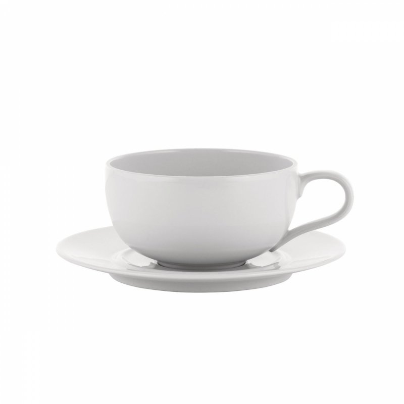 Alessi LA BELLA TAVOLA Filiżanka do Herbaty 200 ml 4 Szt. / Biała