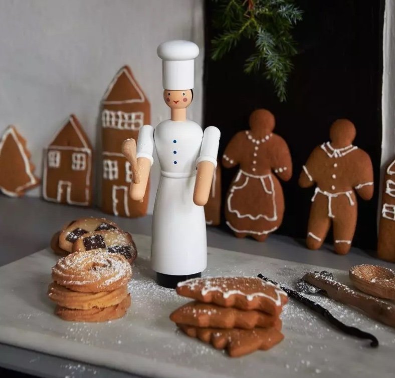 Kay Bojesen COOK Figurka Drewniana - Kucharka