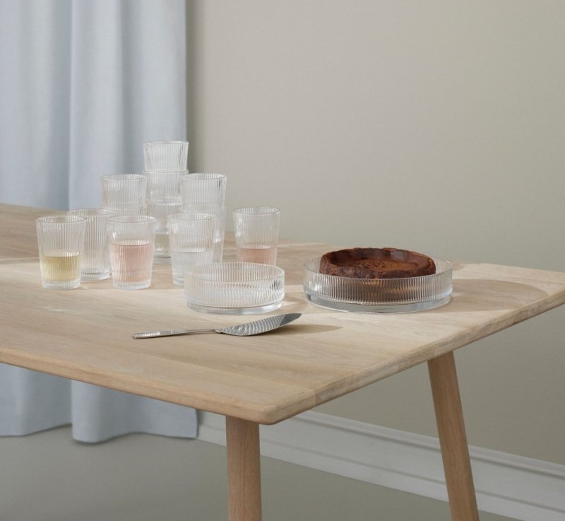 Stelton PILASTRO Szklana Miska do Serwowania 23 cm