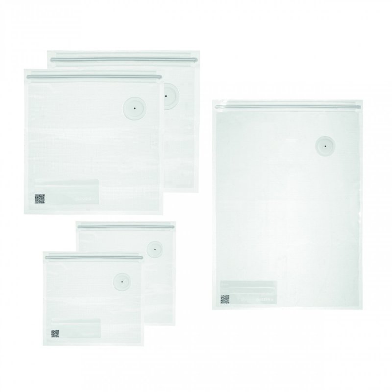 Guzzini SAVE-IT Wielorazowe Worki Próżniowe - Zestaw 5 Worków