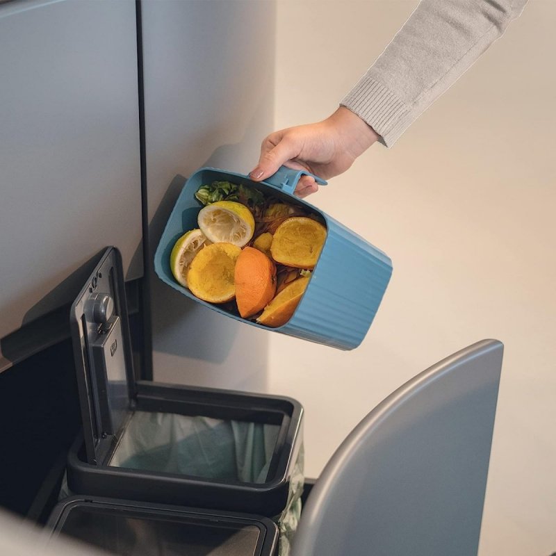 Guzzini BIO WASTY Kosz Stołowy na Odpady Organiczne / Niebieski