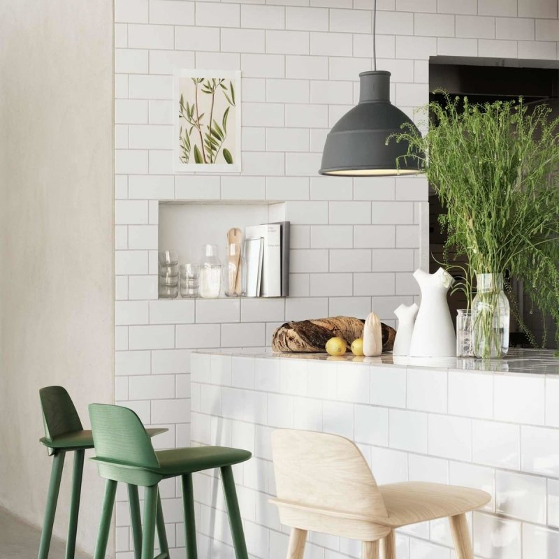 Muuto UNFOLD Lampa Silikonowa 32 cm Zielona