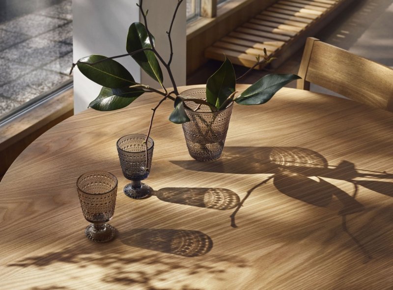 Iittala KASTEHELMI Pucharki do Lodów 2 Szt. / Ciemnoszare