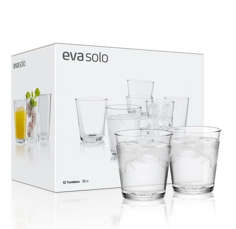 Eva Solo SERVING Szklanki do Wody 250 ml / 12 Szt.