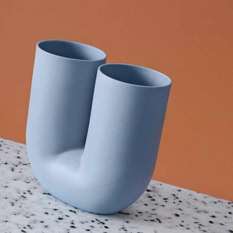 Muuto KINK Wazon do Kwiatów - Kremowy / Sand