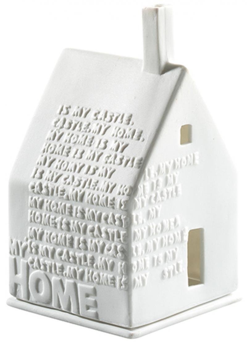 Rader HOME Świecznik - Lampion - Domek z Napisami