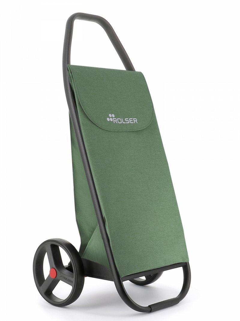 Rolser COM TWEED 8 Wózek na Kółkach - Torba na Zakupy / Zielony