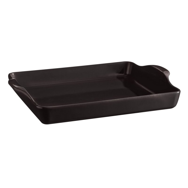Emile Henry KITCHEN Ceramiczna Forma do Wypieku Focaccii / Czarna