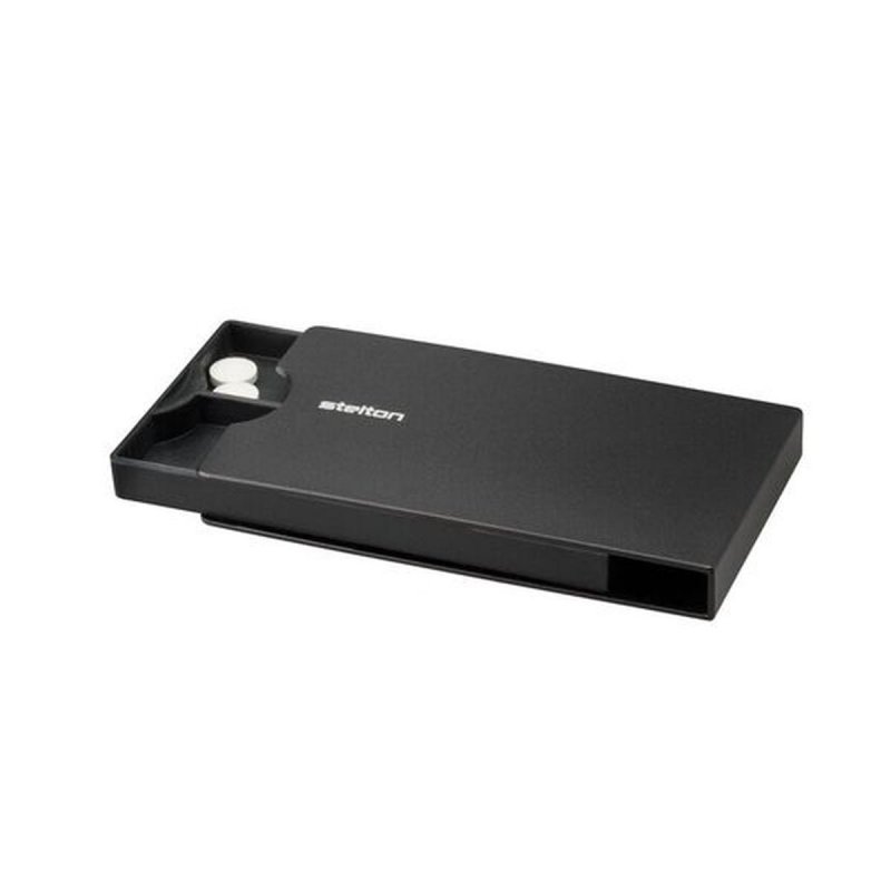 Stelton COMPANION Pojemnik na Leki - Pudełko na Tabletki - Czarne