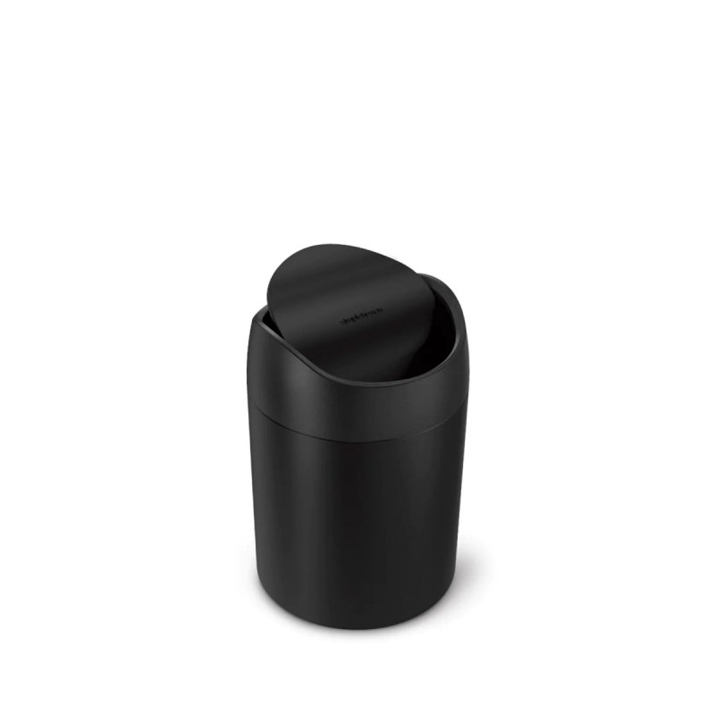 simplehuman HOME Kosz Stołowy na Toaletkę 1,5 l / Czarny