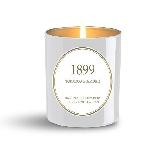 Cereria Molla BOUTIQUE PREMIUM Świeca Zapachowa 230 gr. Tobacco &amp; Amber