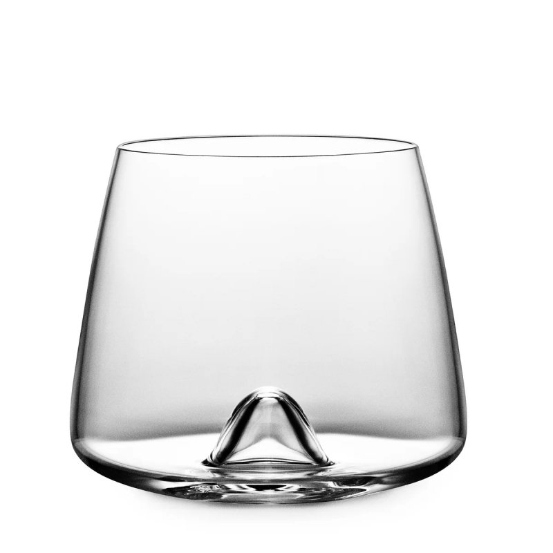 Noble Whisky Glass z charakterystyczną szklaną bańką unoszącą lód