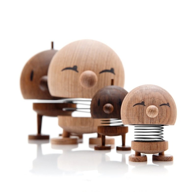 Hoptimist OAK Figurka Optymisty Bimble S - Ciemny Dąb