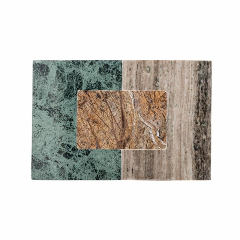Bloomingville KETIL Deska Marmurowa 30,5 cm / Zielona