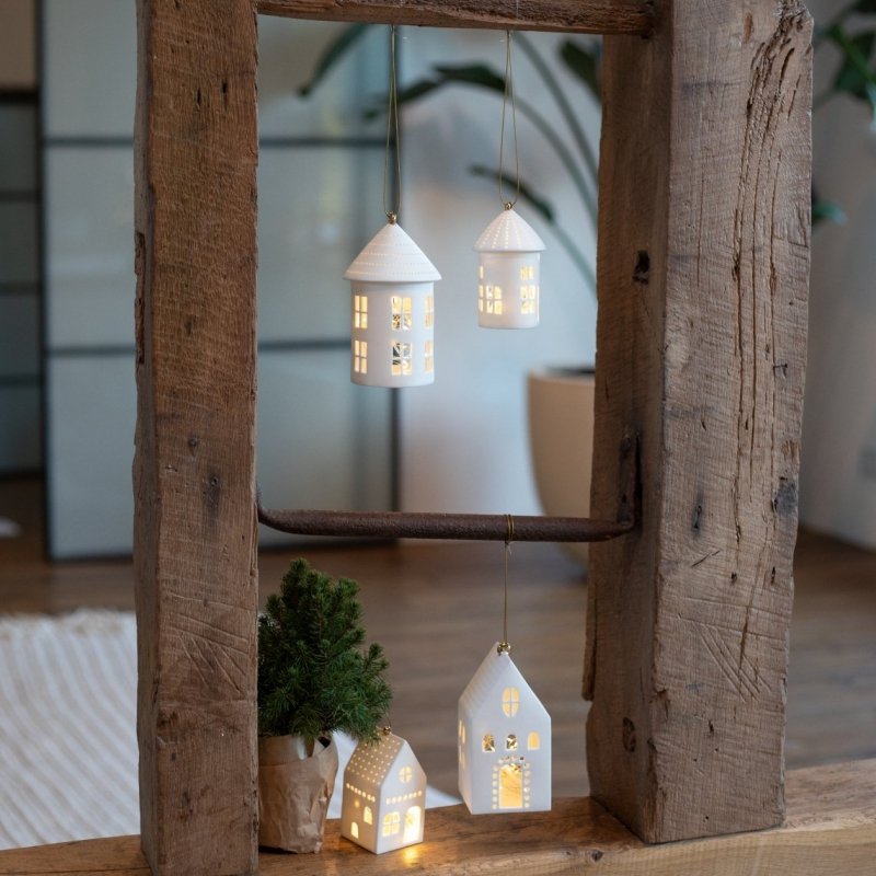 Rader HOME Świecznik - Lampion - Domek - Wiszący 11,5 cm