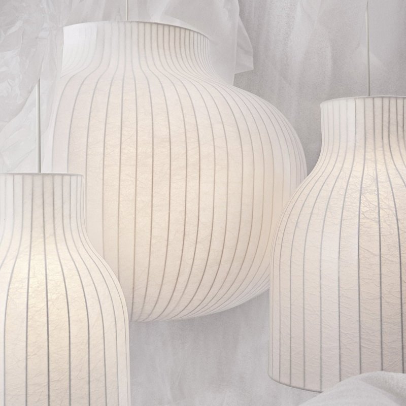 Muuto STRAND OPEN Lampa Wisząca z Polimeru 60 cm