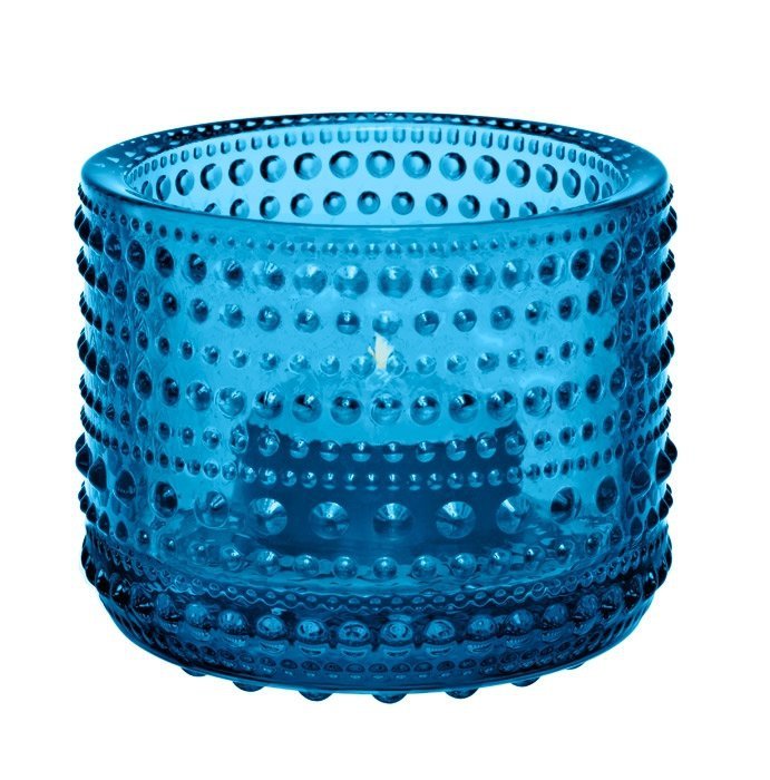 Iittala KASTEHELMI Świecznik Tealight / Niebieski