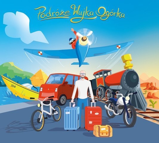 WUJEK OGÓREK Piosenki dla Dzieci - Podróże Wujka Ogórka - Płyta CD